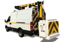 Van Hire Solihull - 12.5M Cherry Picker 3.5T - Van hire Solihull