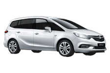 Van Hire Solihull - Vauxhall Zafira 5 + 2 - Minibus hire Solihull